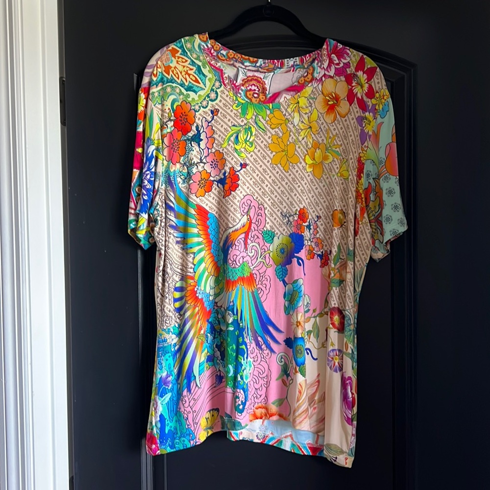 Johnny Was Bamboo/Spandex M Tahirt